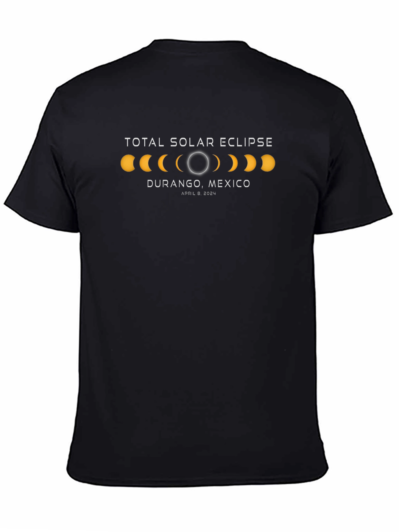 Total Solar Eclipse Durango Mexico April 8 2024 T-Shirt