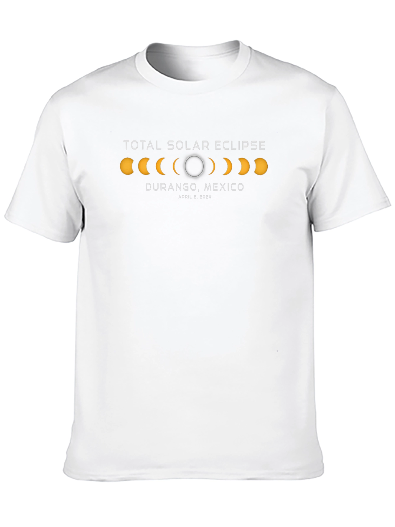 Total Solar Eclipse Durango Mexico April 8 2024 T-Shirt