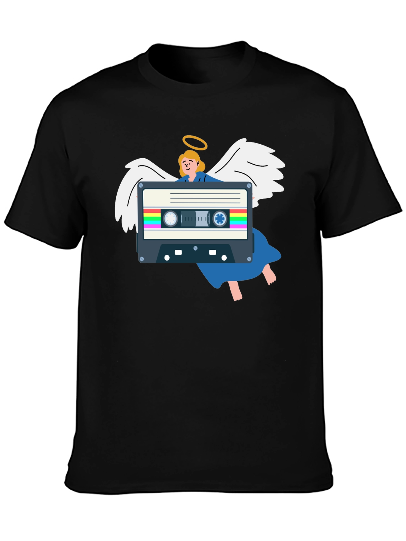 Angel Cassette Tape Graphic Tee