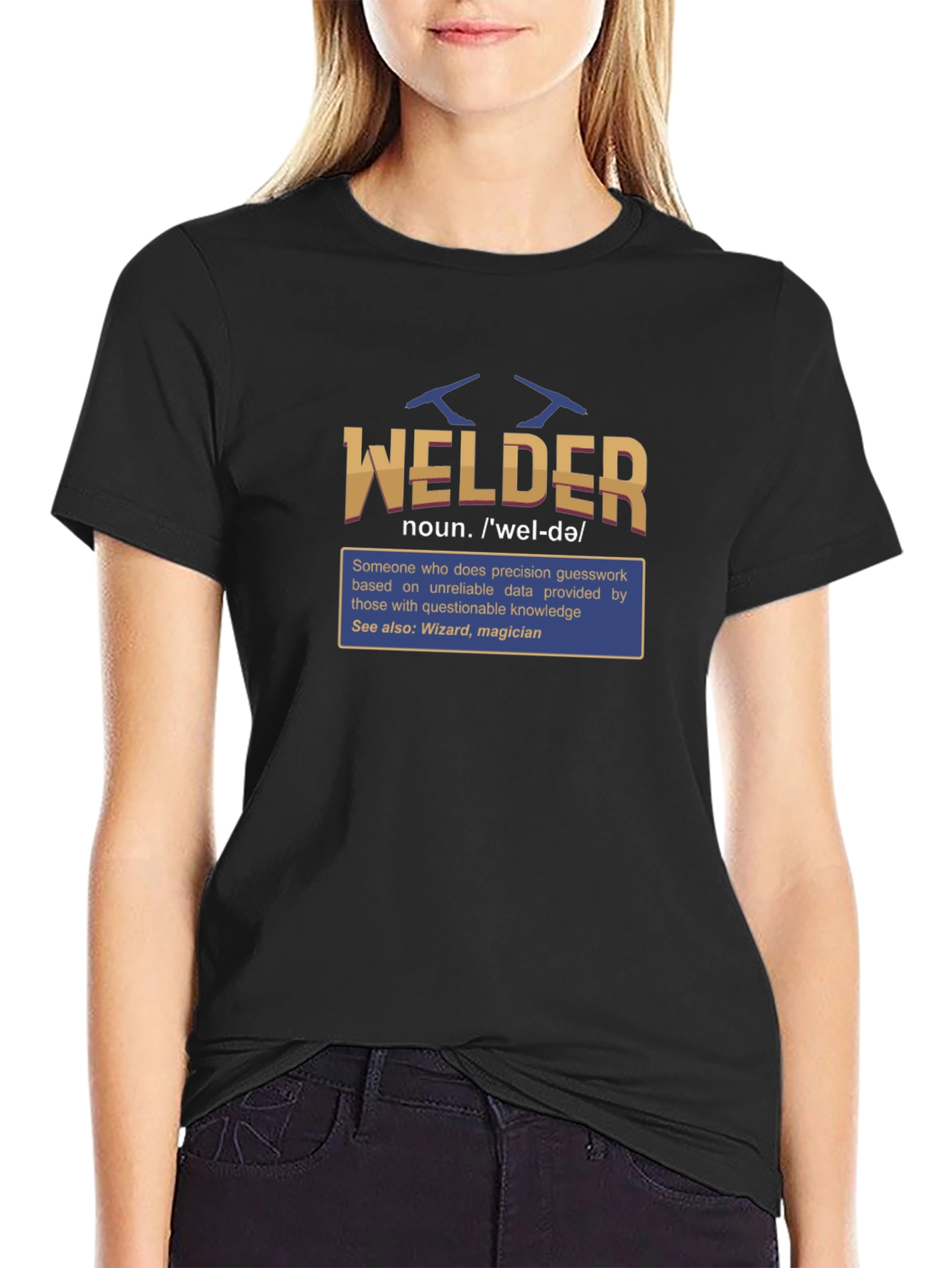 Welder Definition T-Shirt - Funny Job Title Tee