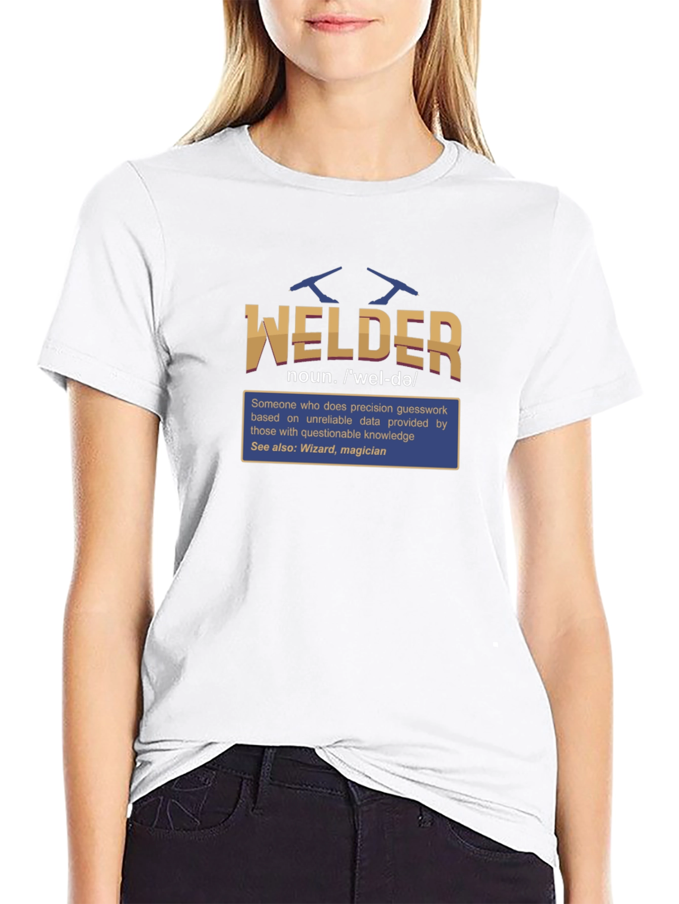 Welder Definition T-Shirt - Funny Job Title Tee