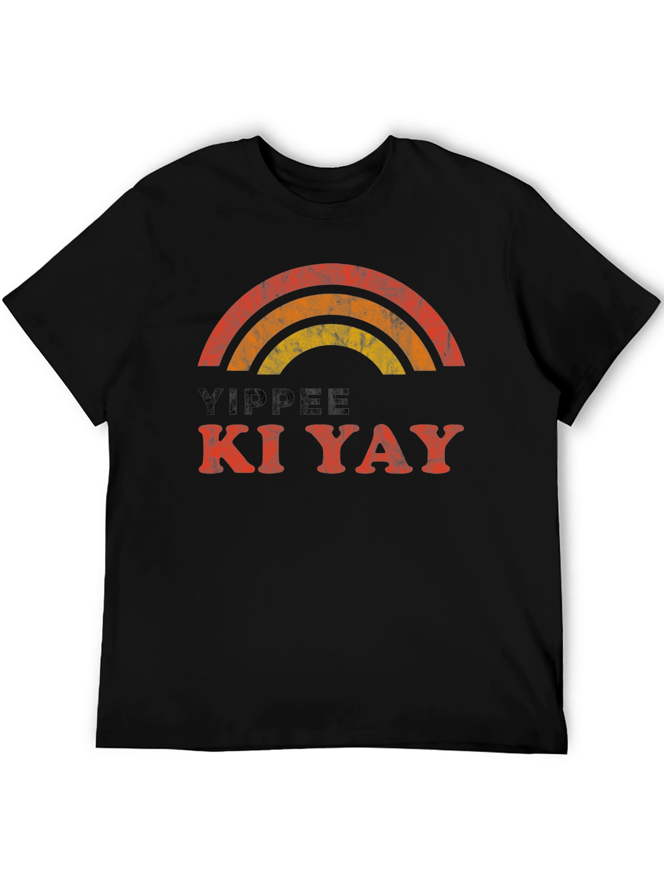 Yippee Ki Yay Rainbow Graphic Tee