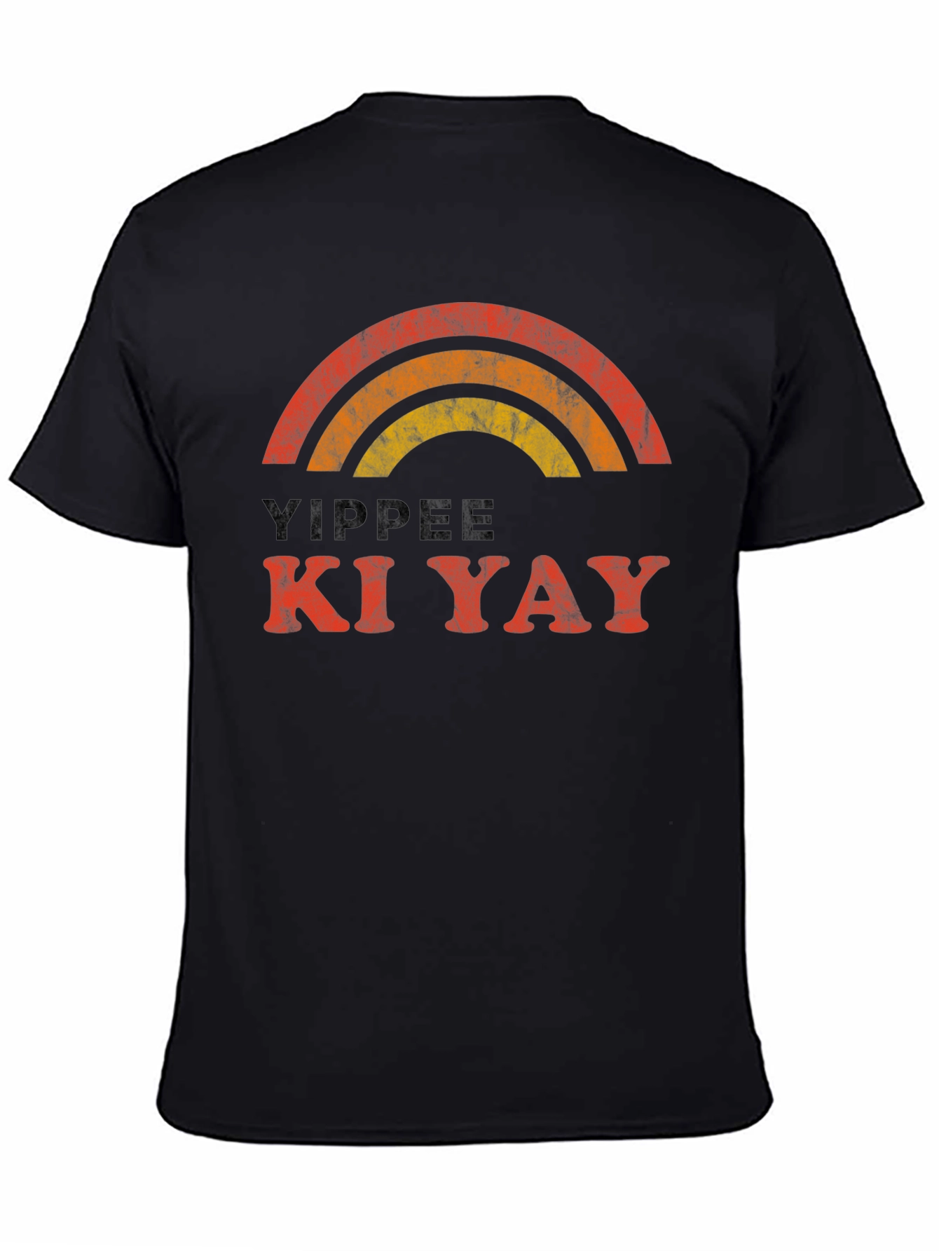 Yippee Ki Yay Rainbow Graphic Tee