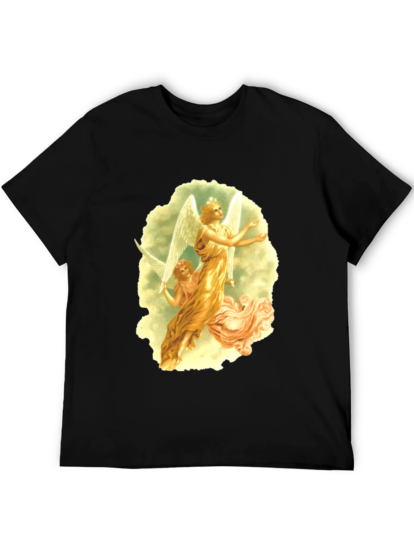 Angelic Graphic Tee - Black T-Shirt