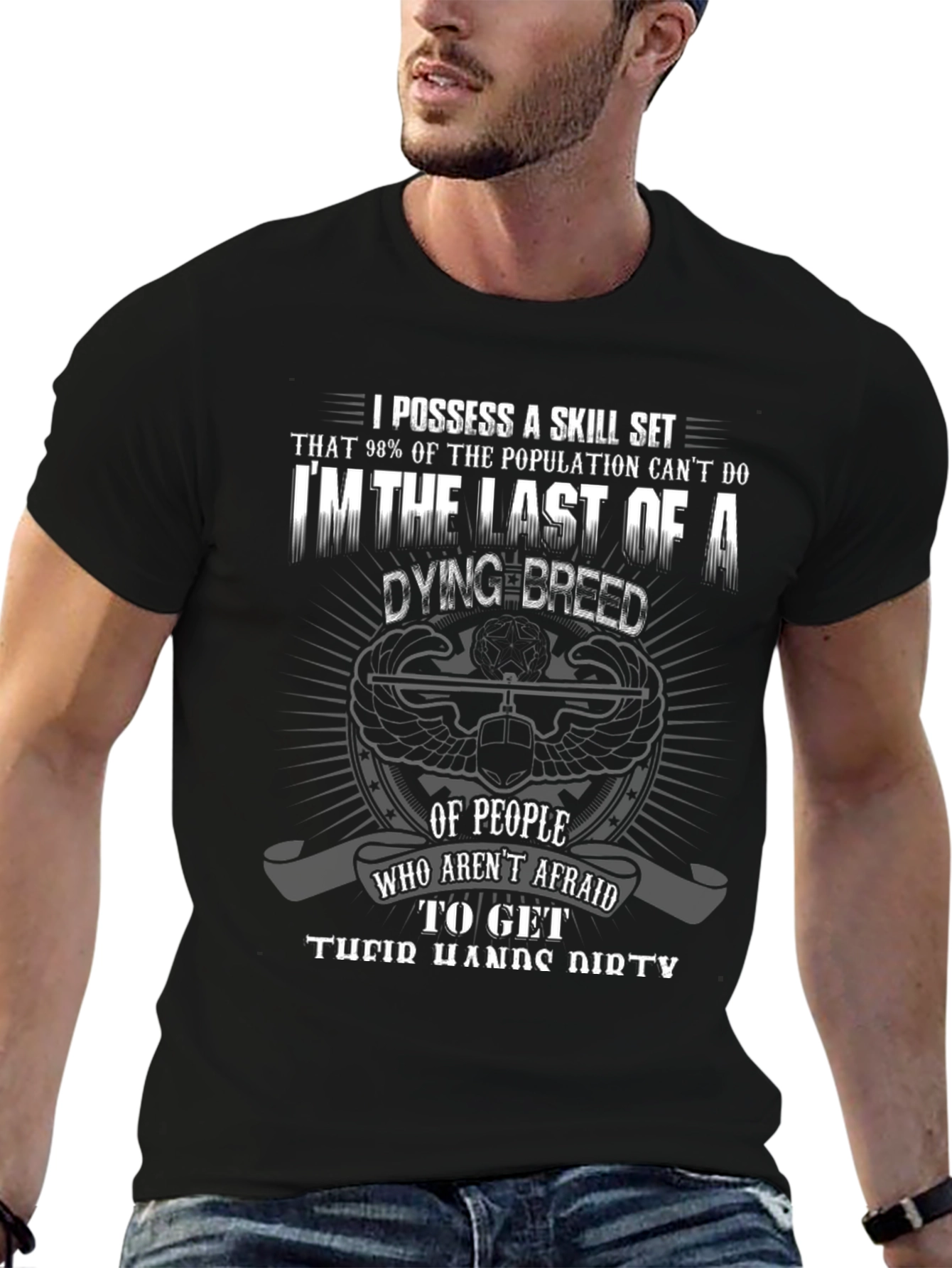 Dying Breed Skill Set Graphic T-Shirt