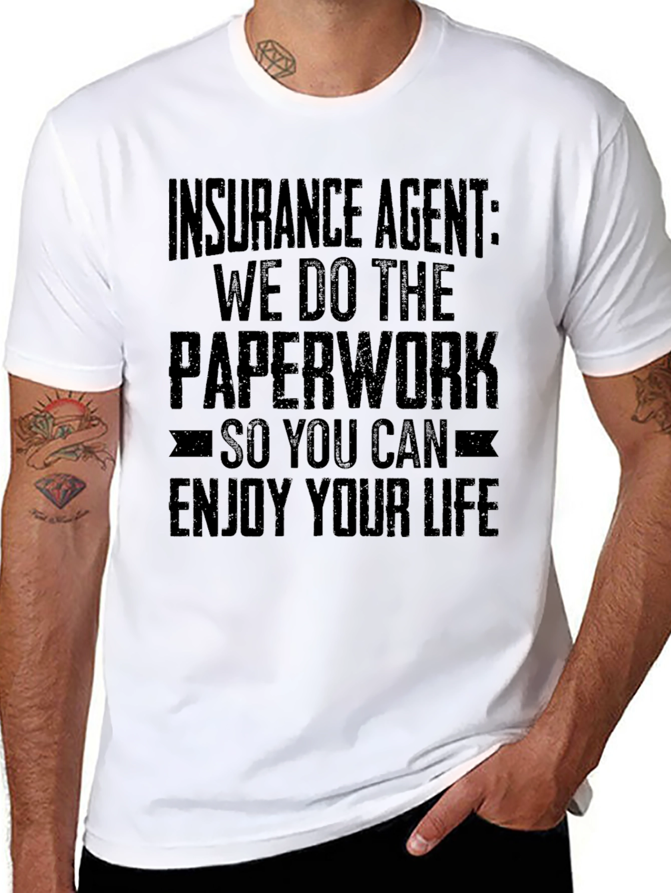 Insurance Agent Paperwork T-Shirt