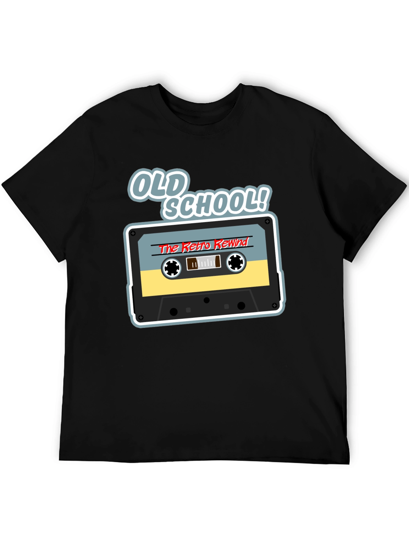 Old School Retro Rewind Graphic T-Shirt