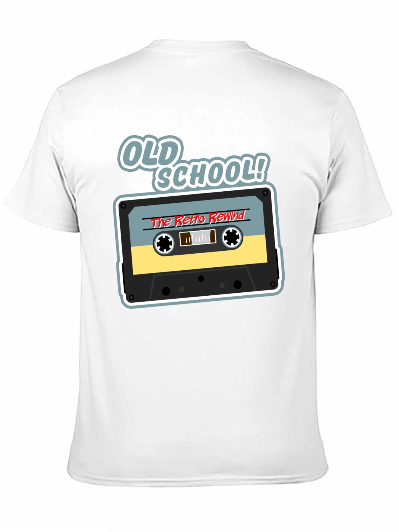 Old School Retro Rewind Graphic T-Shirt