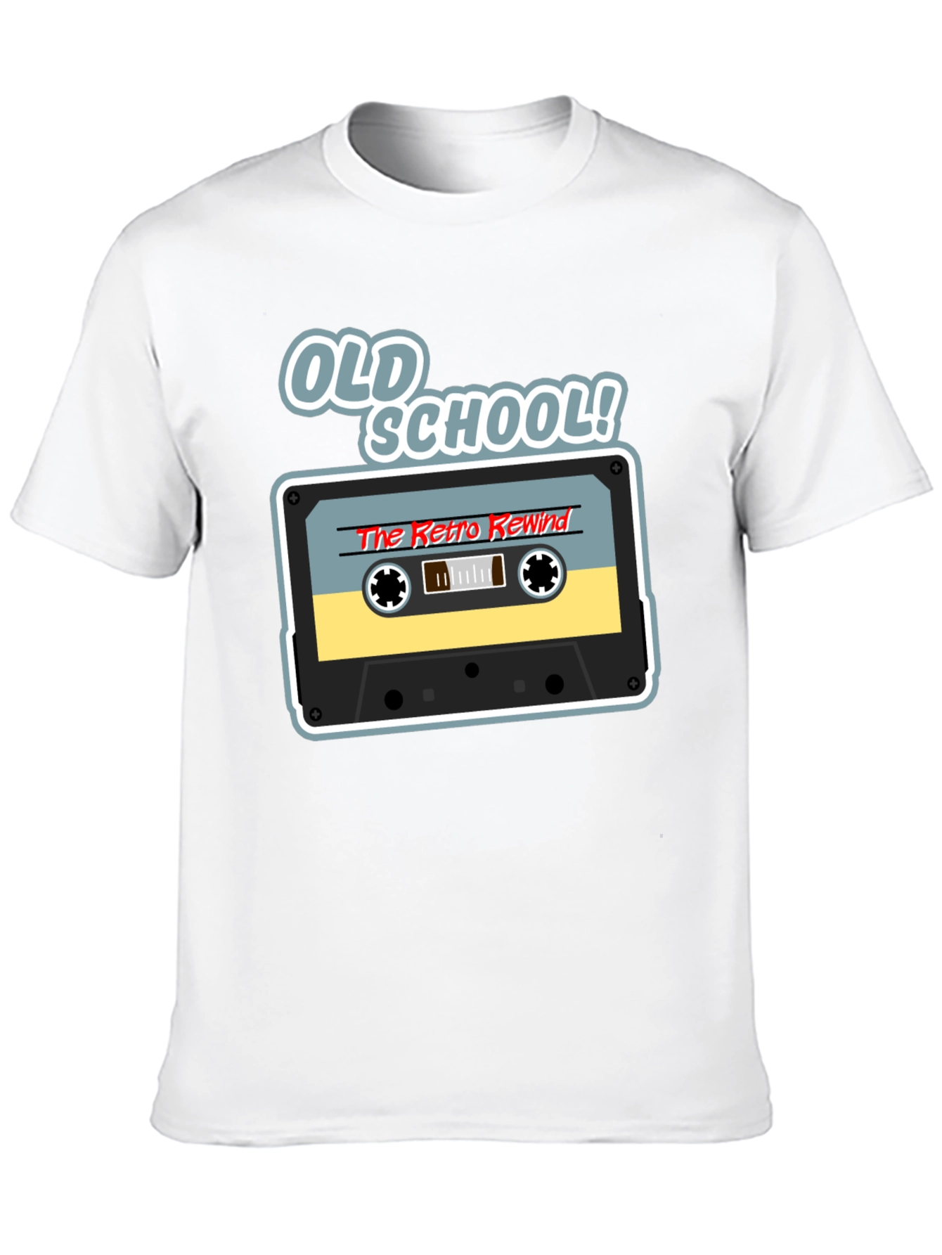 Old School Retro Rewind Graphic T-Shirt