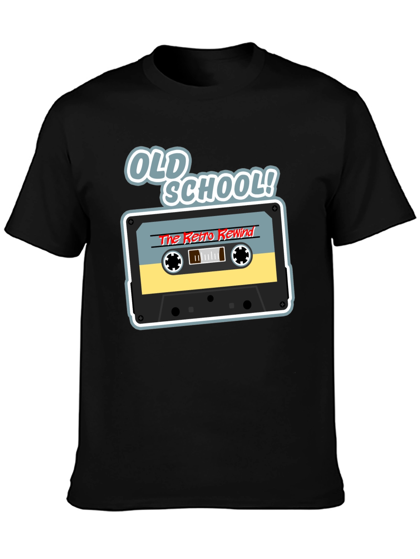 Old School Retro Rewind Graphic T-Shirt