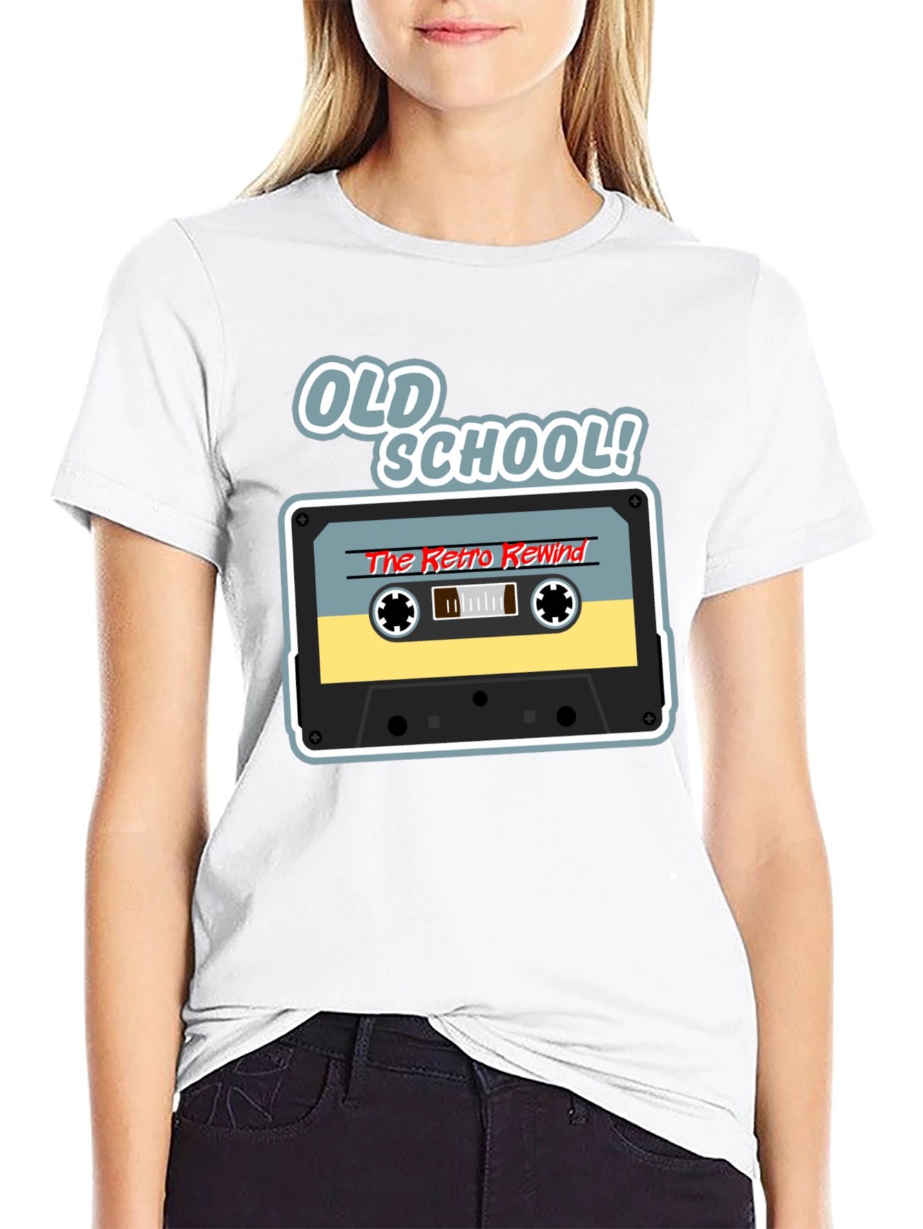 Old School Retro Rewind Graphic T-Shirt