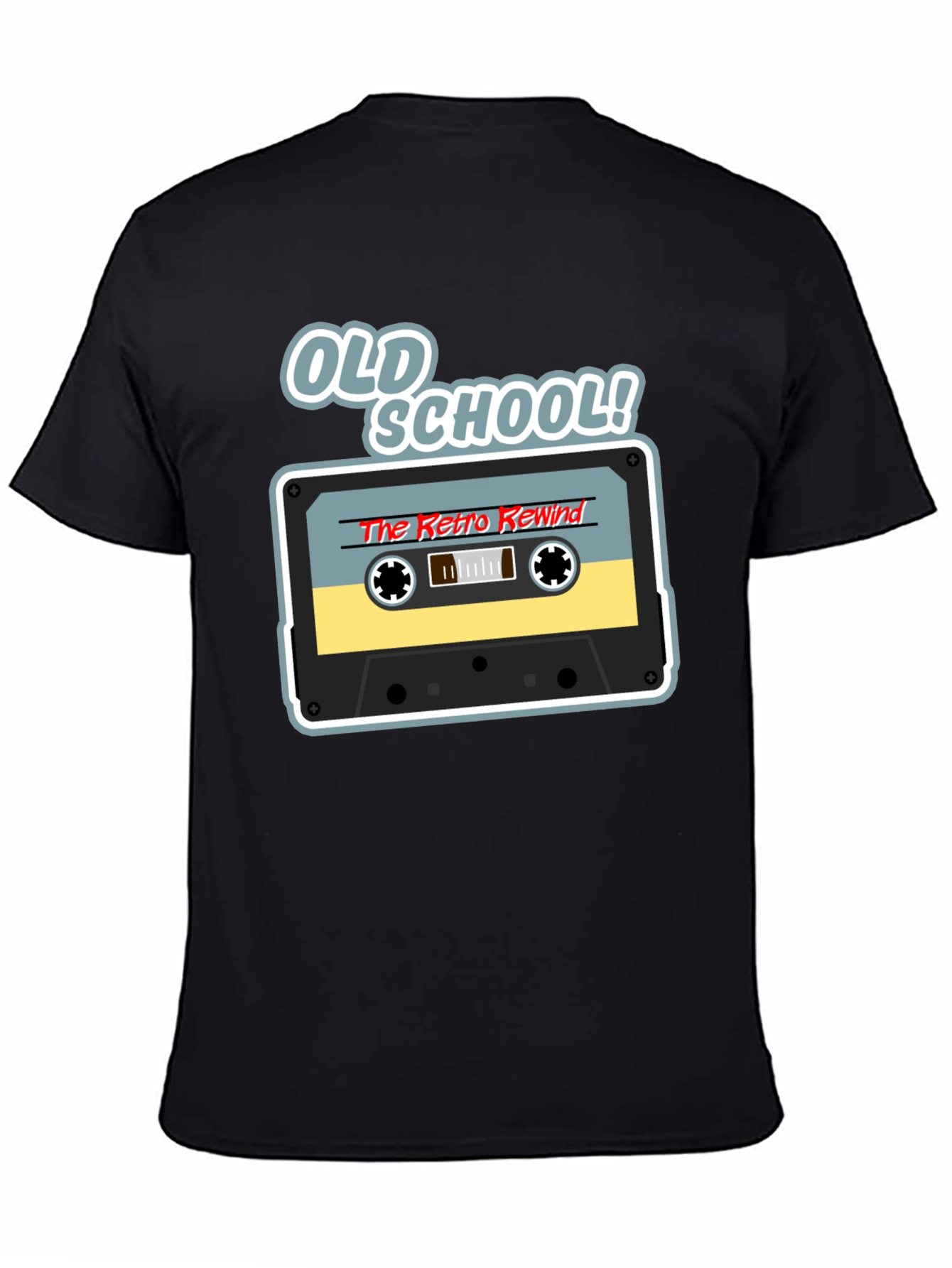 Old School Retro Rewind Graphic T-Shirt