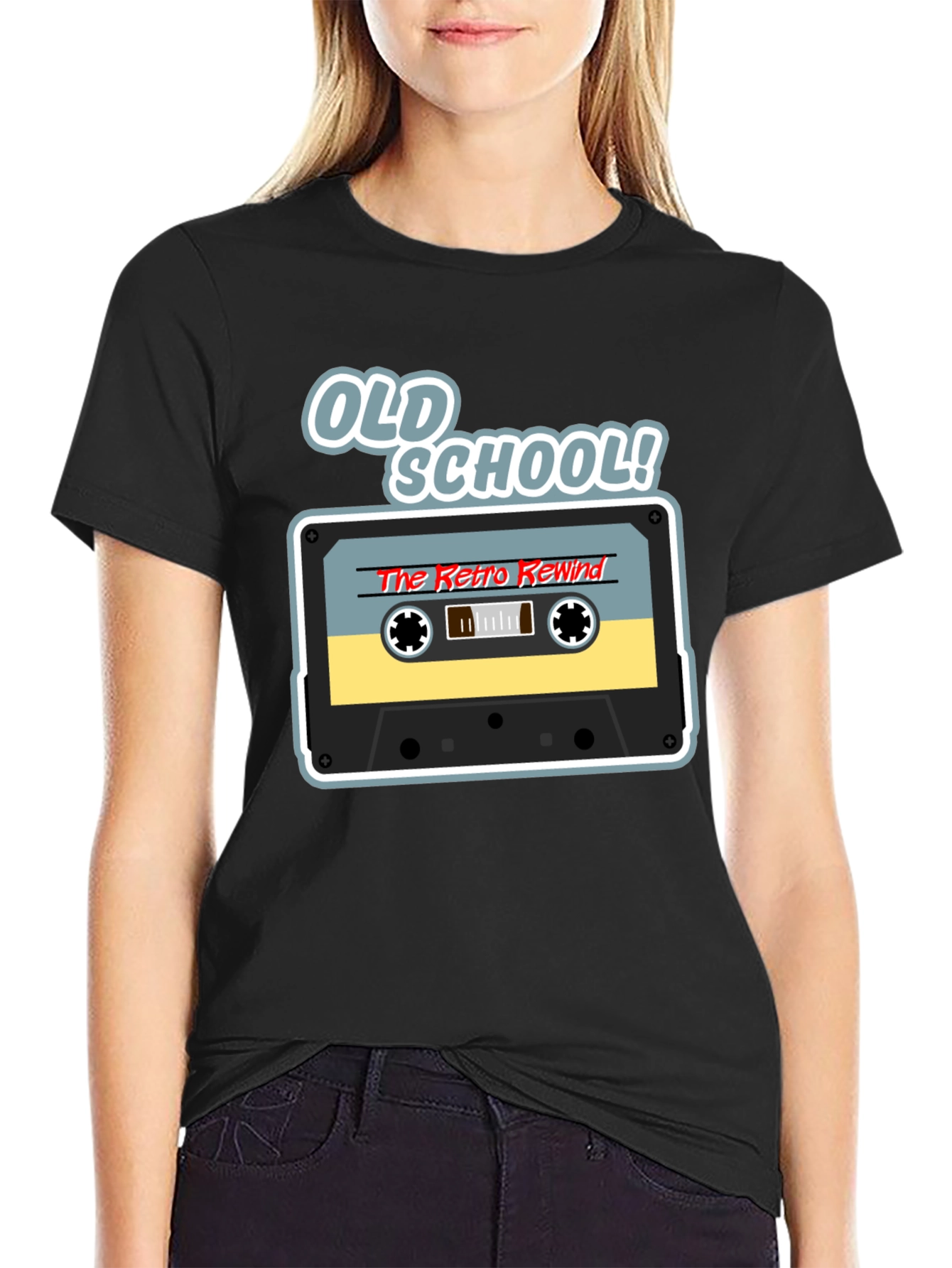 Old School Retro Rewind Graphic T-Shirt