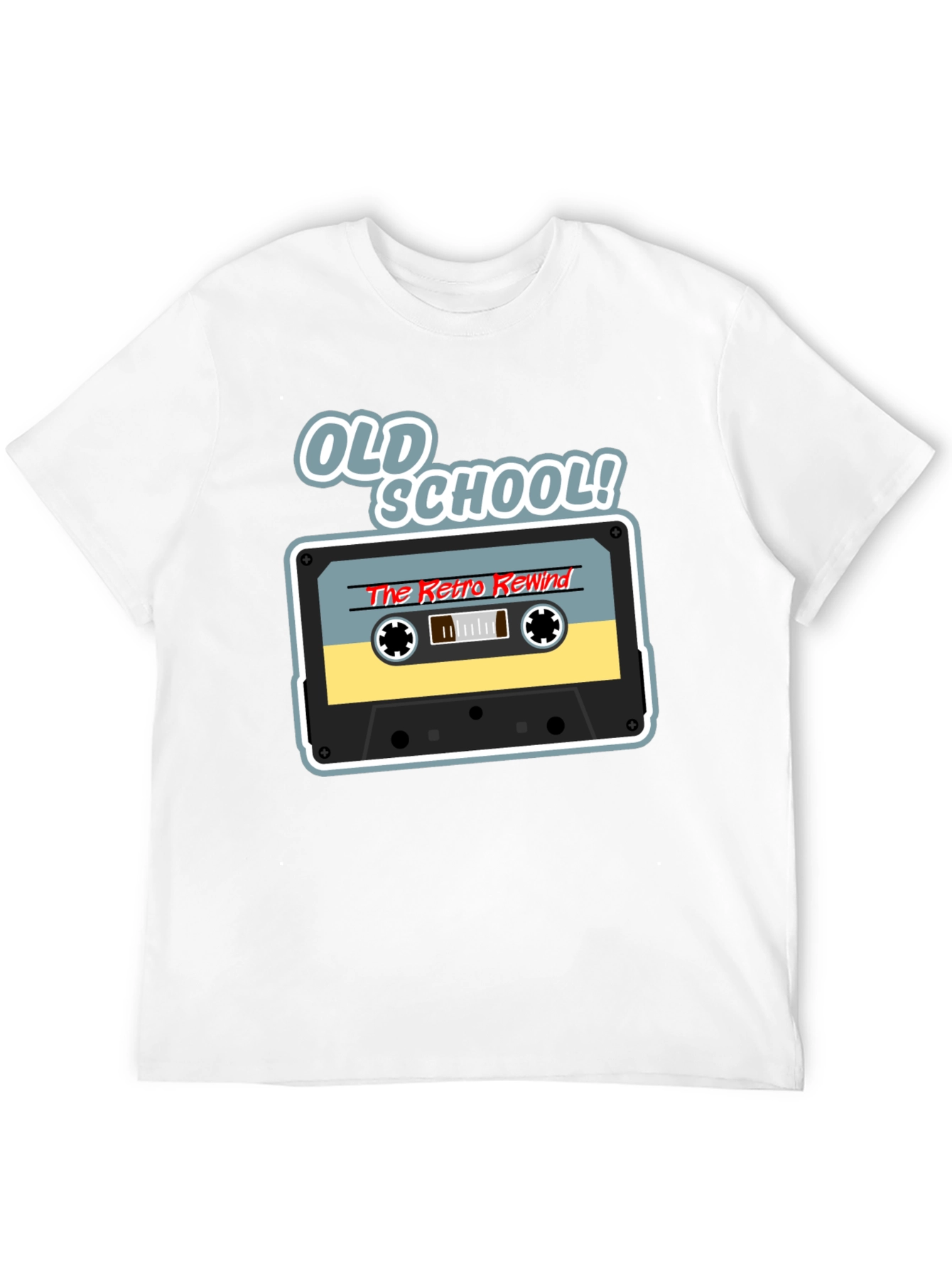 Old School Retro Rewind Graphic T-Shirt