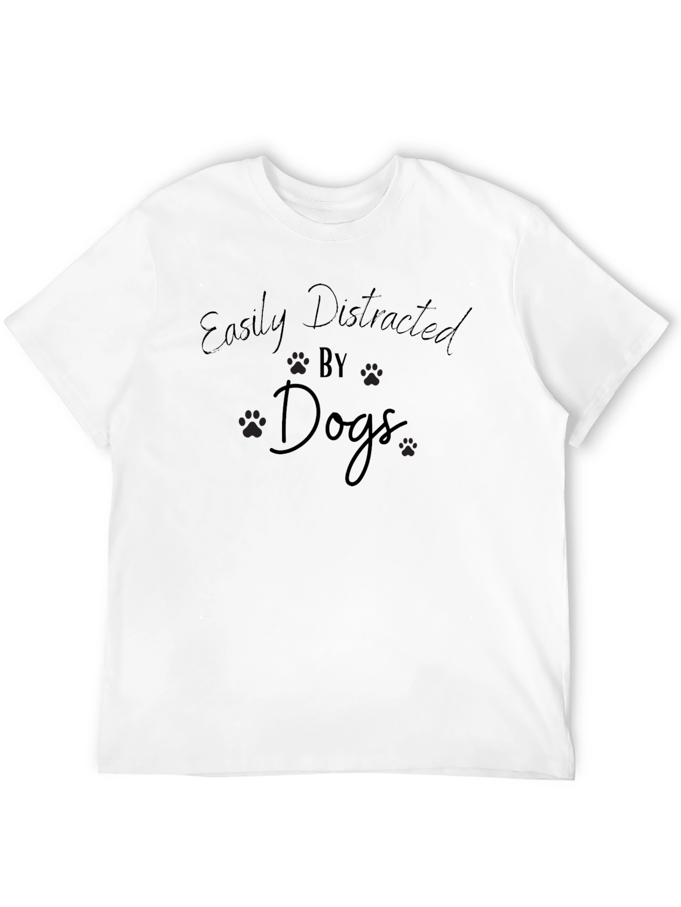 Easily Distracted by Dogs Graphic Tee