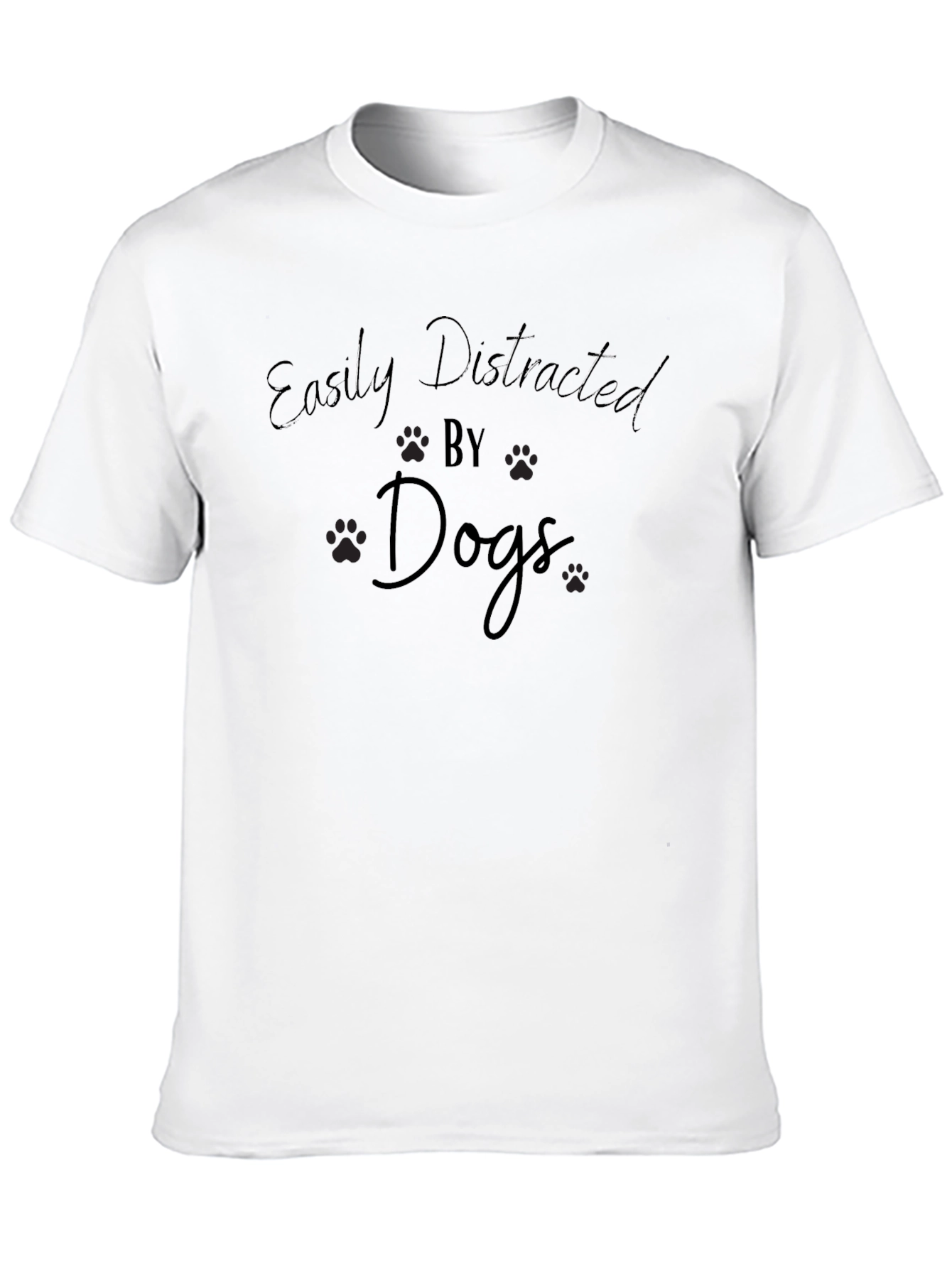 Easily Distracted by Dogs Graphic Tee