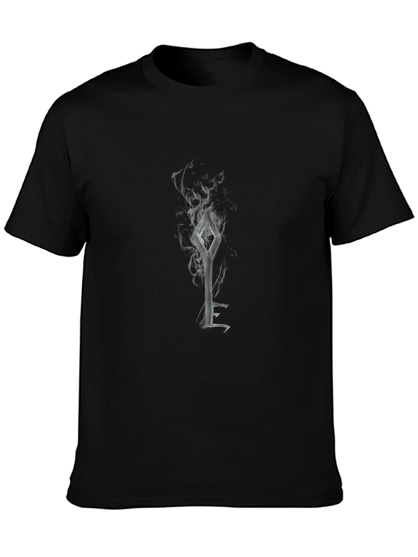 Mystic Key Graphic Tee - Black Short Sleeve