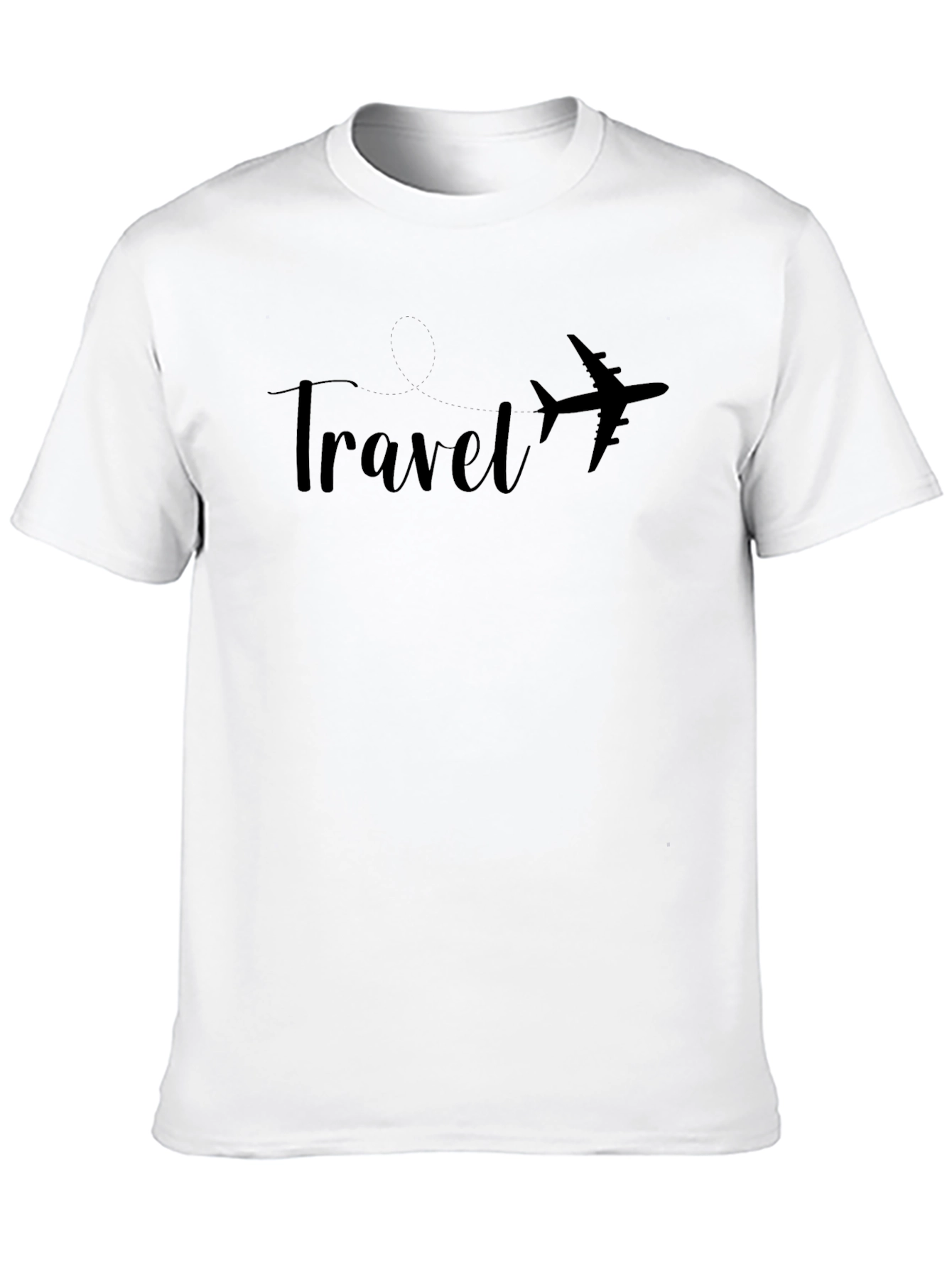 Travel Airplane Graphic T-Shirt