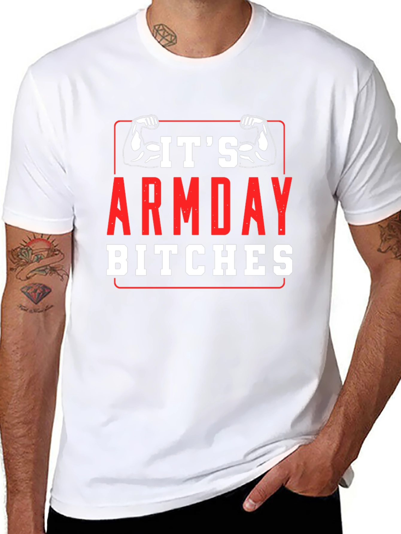 Its Armday Bitches Black T-Shirt