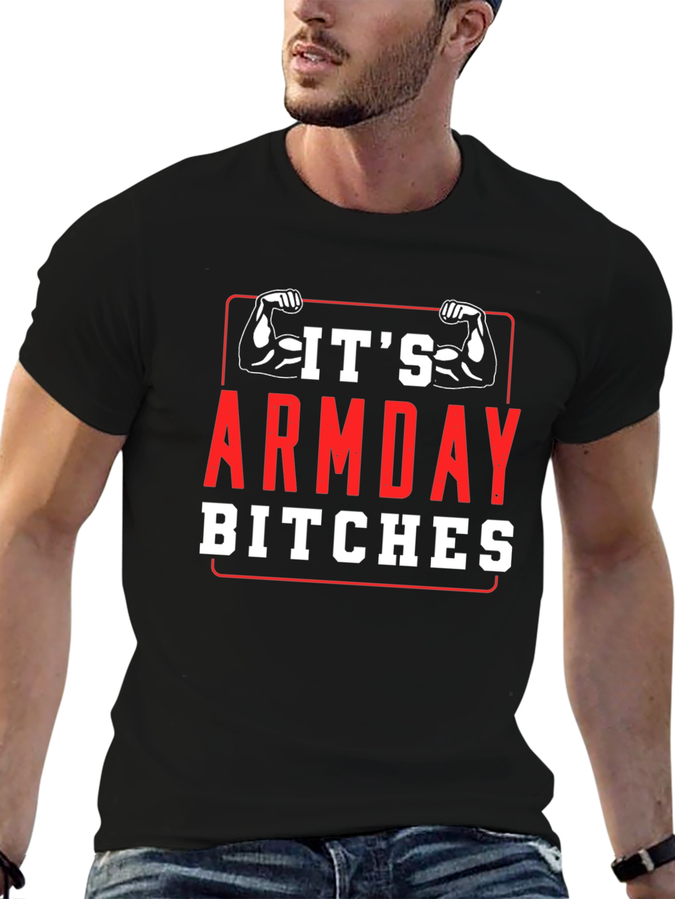 Its Armday Bitches Black T-Shirt