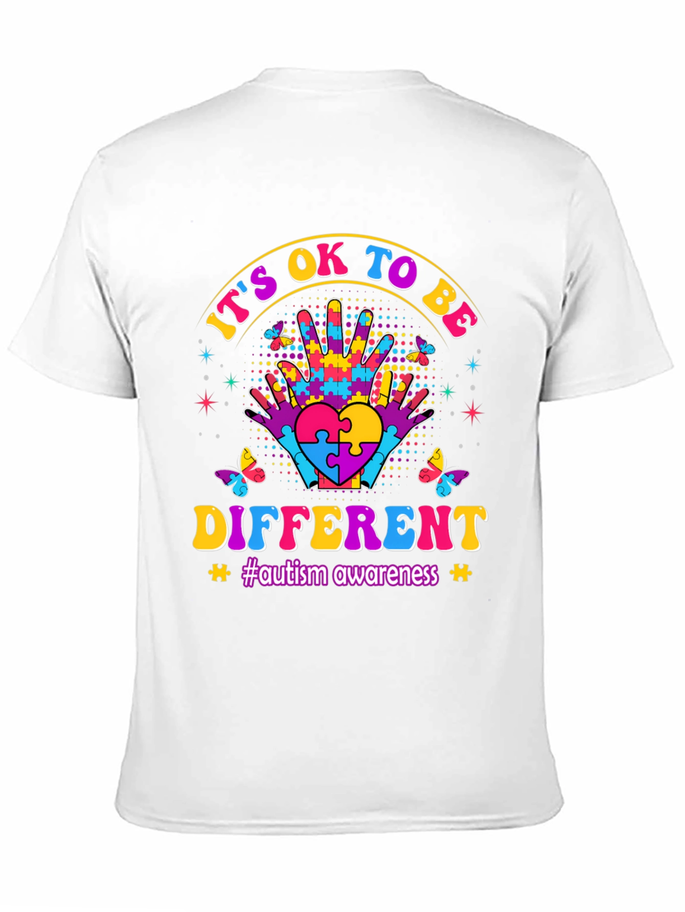 Autism Awareness T-Shirt: Its OK To Be Different