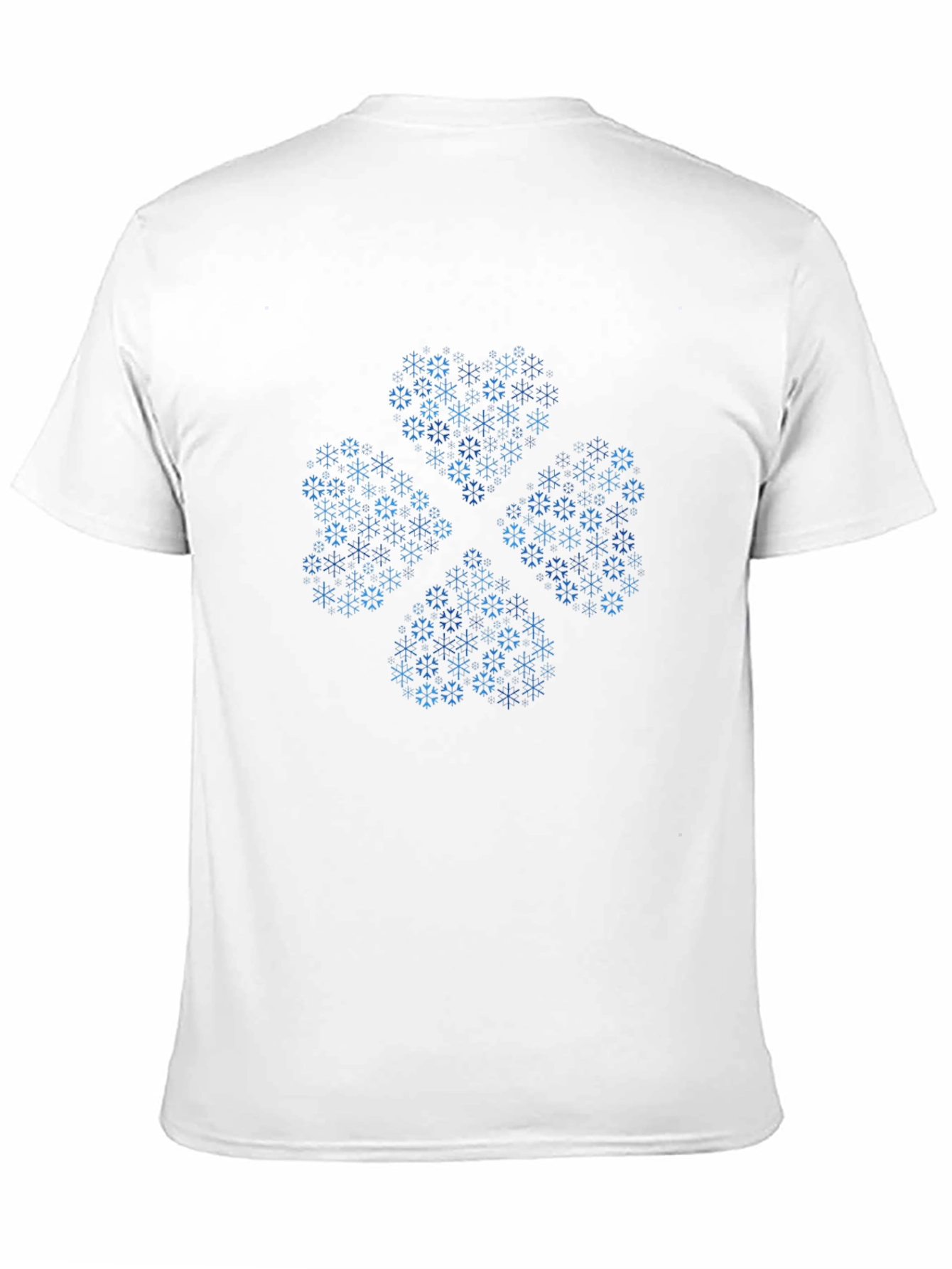 Snowflake Clover Graphic Tee - Black