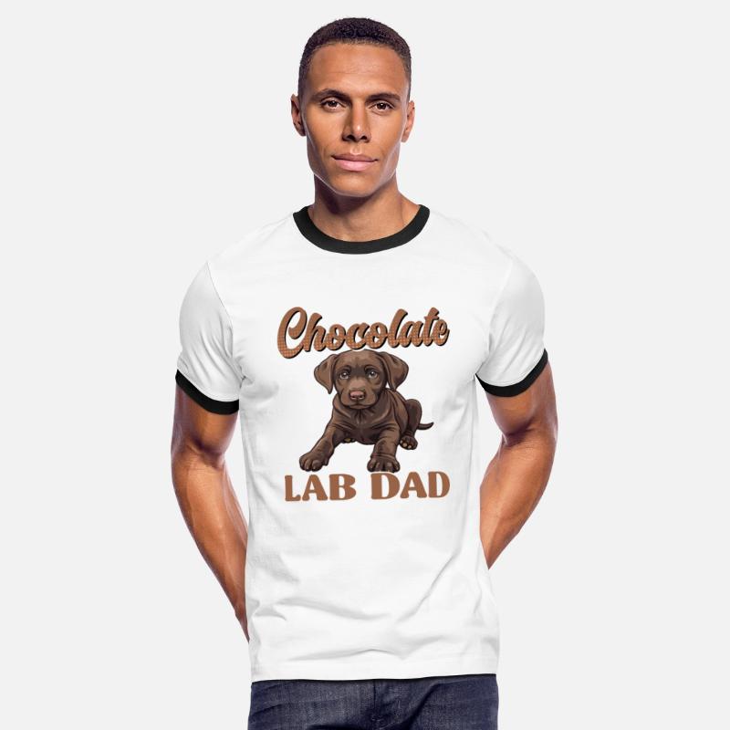 Labrador Owner PROUD CHOCOLATE LAB LAB DAD