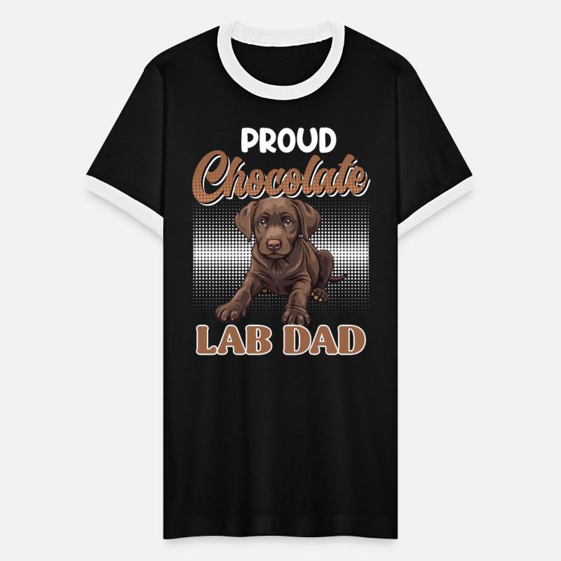 Labrador Owner PROUD CHOCOLATE LAB LAB DAD