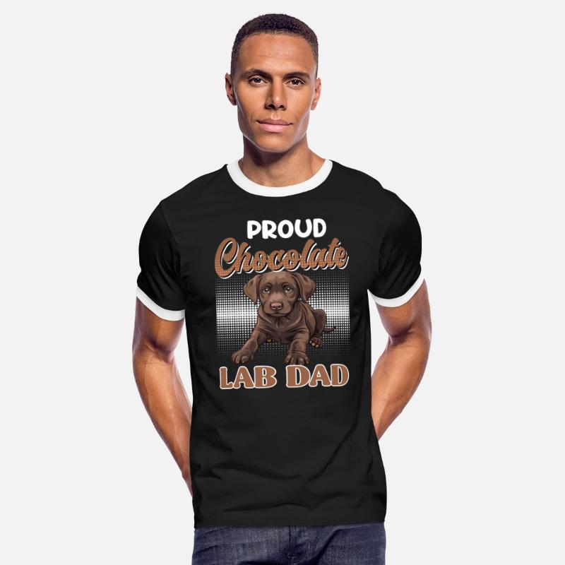 Labrador Owner PROUD CHOCOLATE LAB LAB DAD