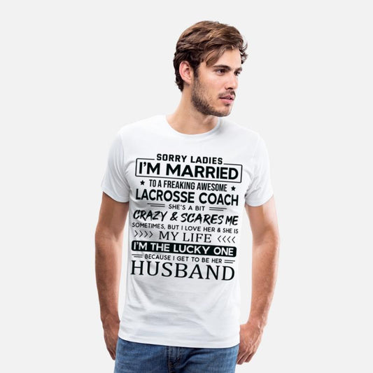 Lacrosse Coach Funny Saying For Husband