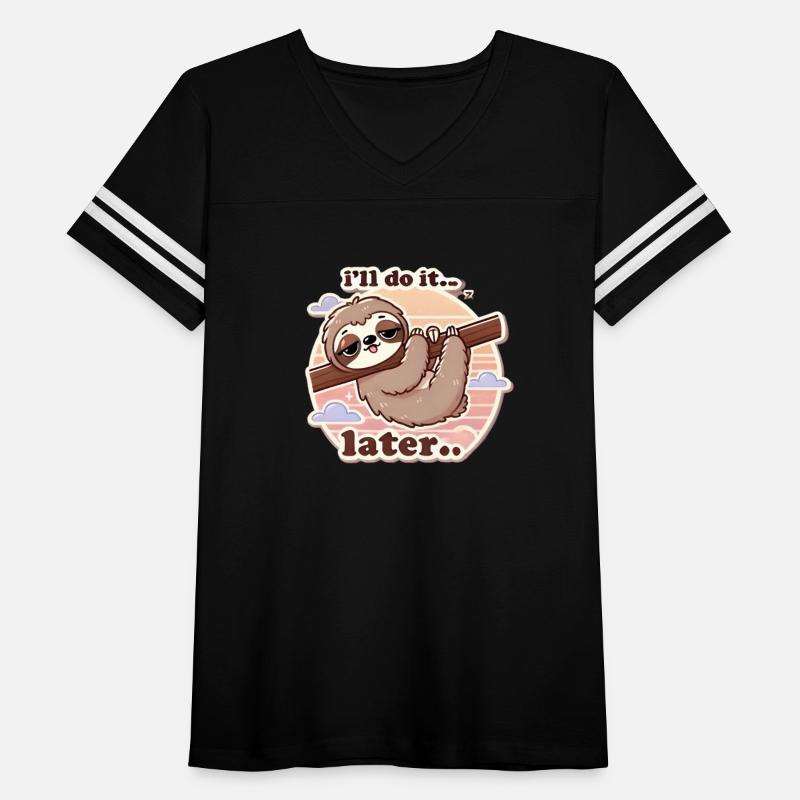 Lazy Sloth "I'll Do It Later" Funny Design