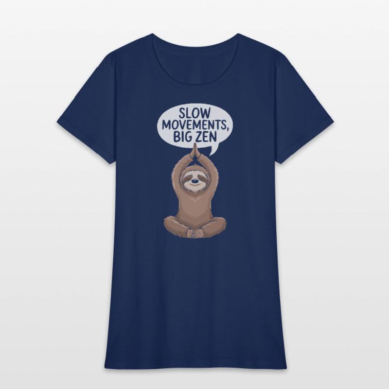 Lazy Sloth Yoga Zen Meditation Yoga Instructor