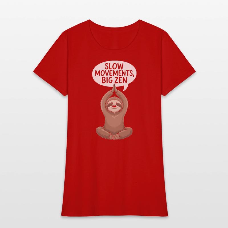 Lazy Sloth Yoga Zen Meditation Yoga Instructor