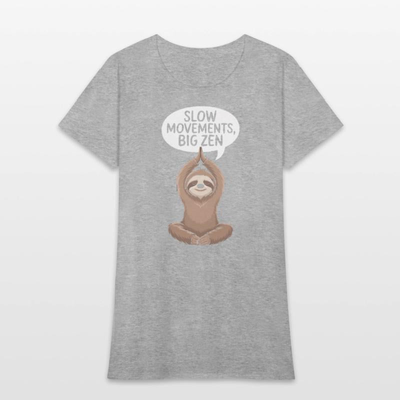 Lazy Sloth Yoga Zen Meditation Yoga Instructor