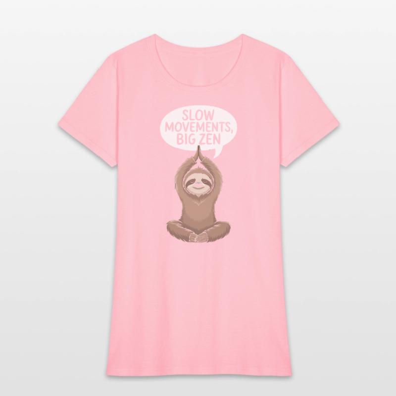 Lazy Sloth Yoga Zen Meditation Yoga Instructor