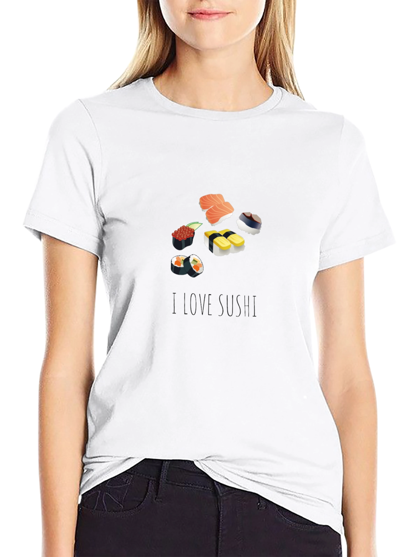 I Love Sushi Graphic Tee