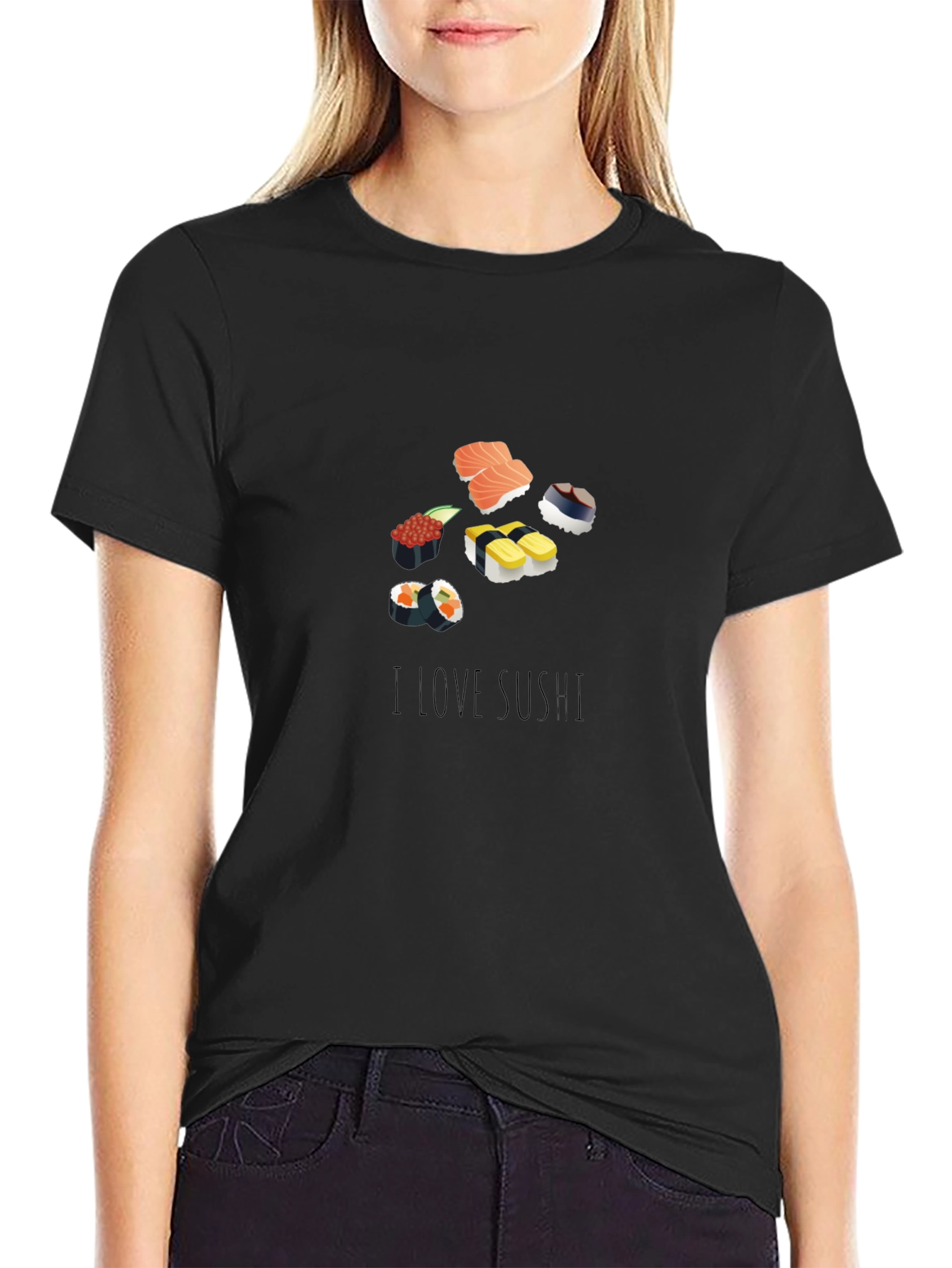 I Love Sushi Graphic Tee