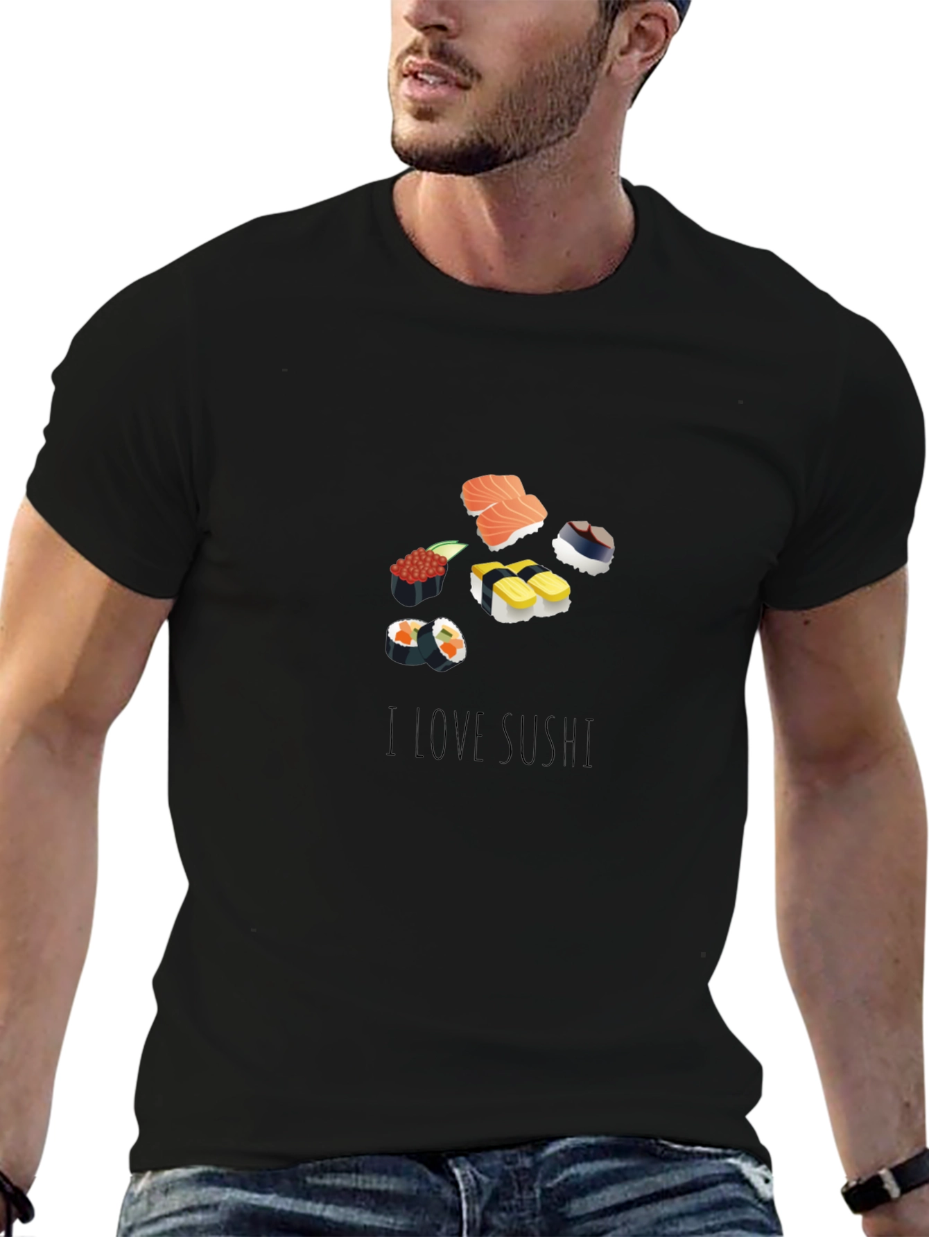 I Love Sushi Graphic Tee