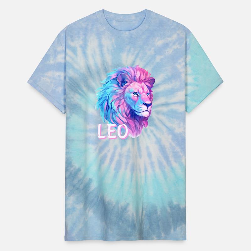 Leo Zodiac Sign Vaporwave Lion Vintage August