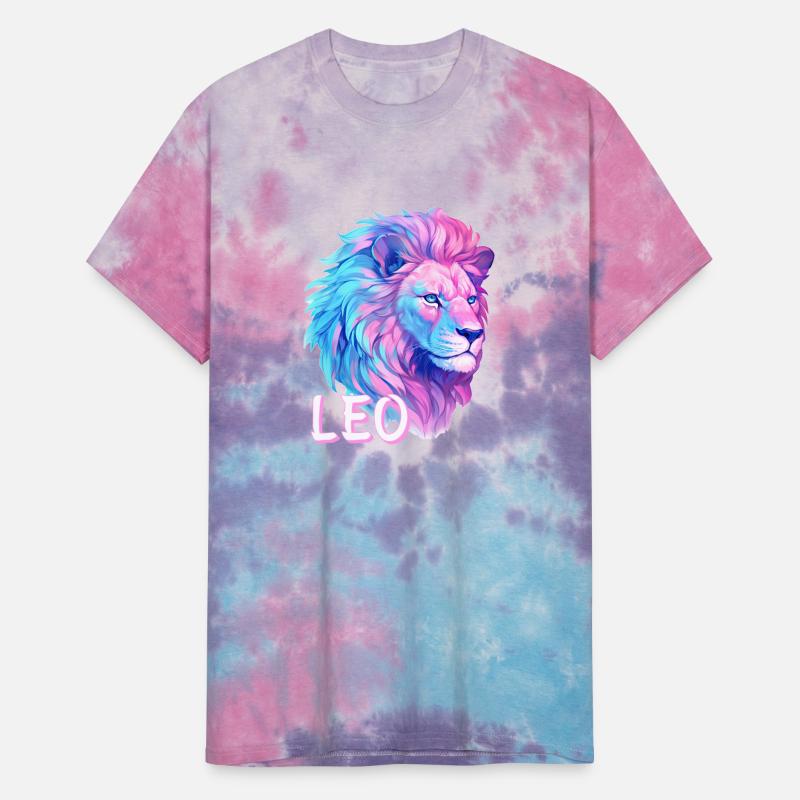 Leo Zodiac Sign Vaporwave Lion Vintage August