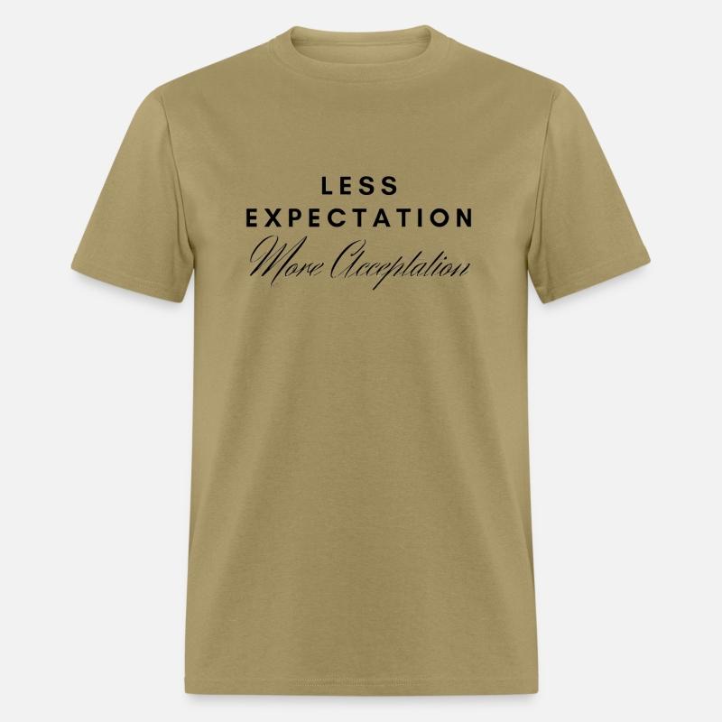 less expectation more acceptation