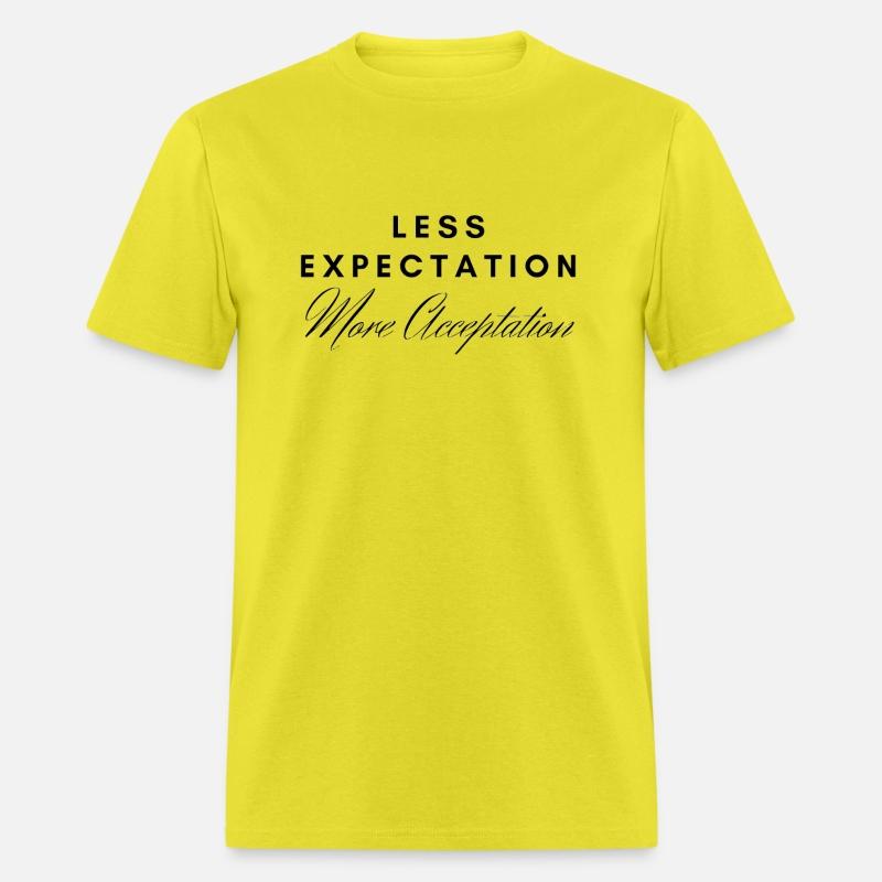 less expectation more acceptation