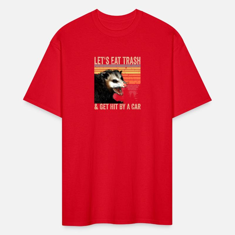 Let'S Eat Trash And Get Hit By A Car Opossum