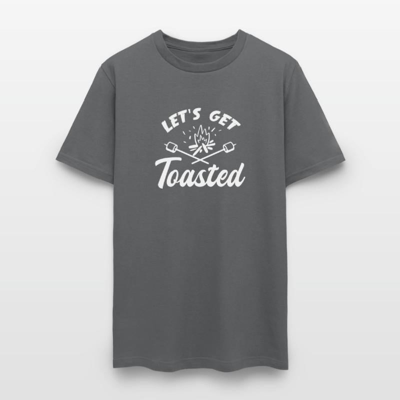 Lets Get Toasted Funny Camping Outdoor Wilderness