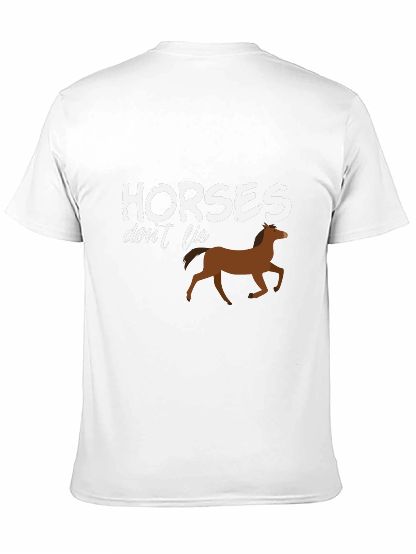 Horses Dont Lie Graphic Tee