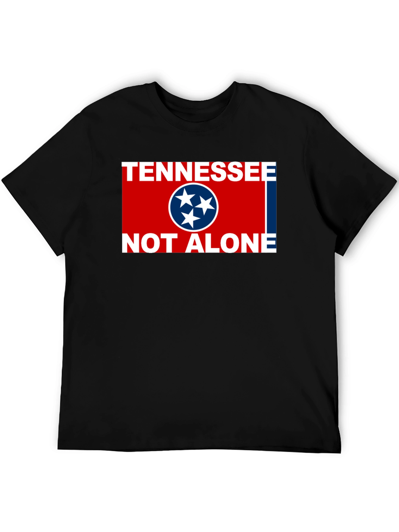 Tennessee State Flag T-Shirt - Not Alone