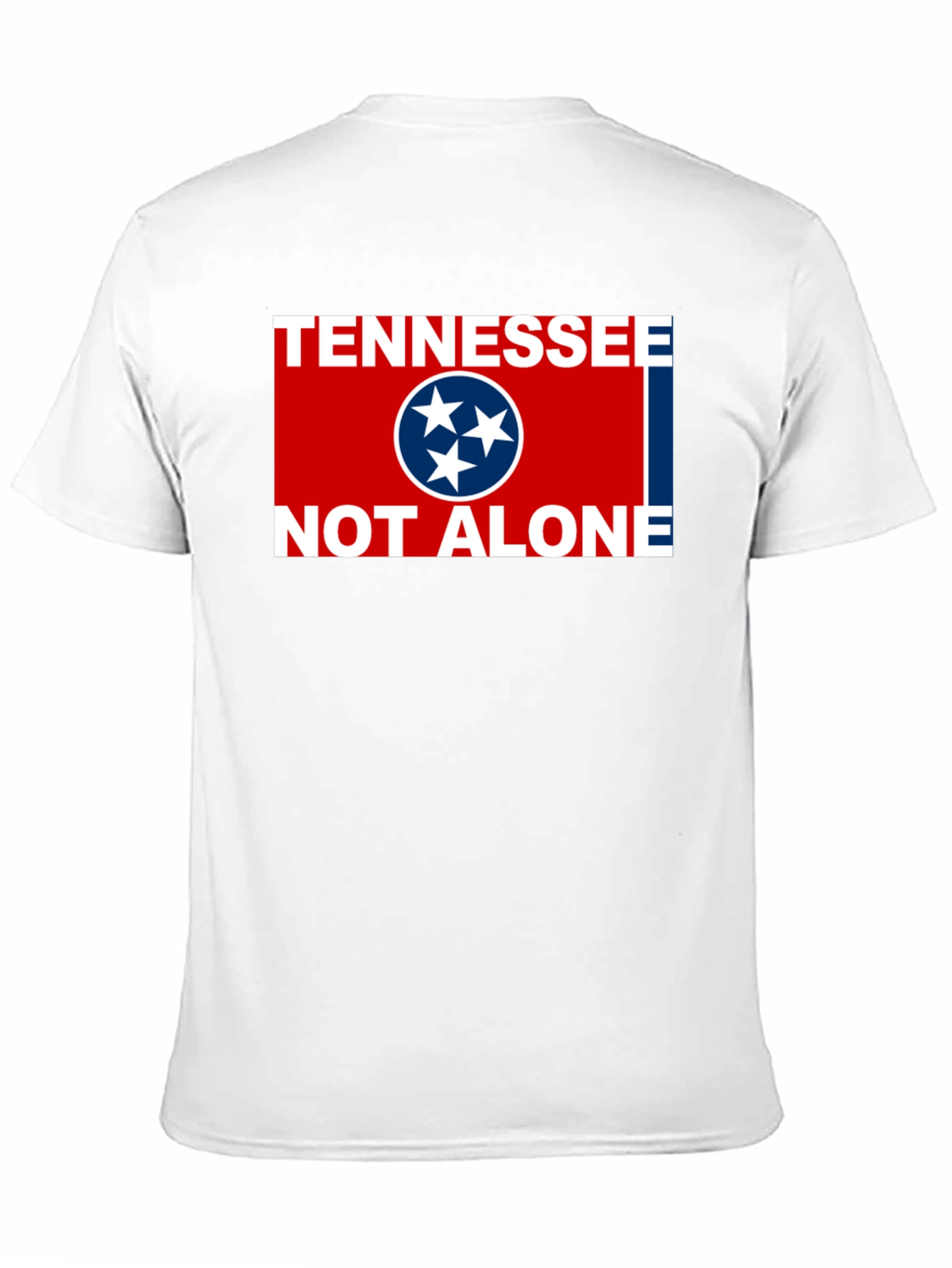 Tennessee State Flag T-Shirt - Not Alone