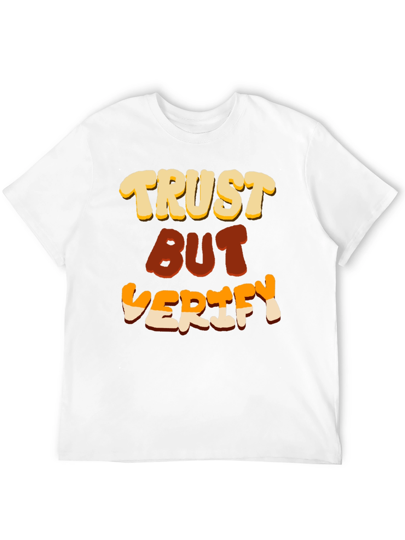 Trust But Verify Graphic T-Shirt