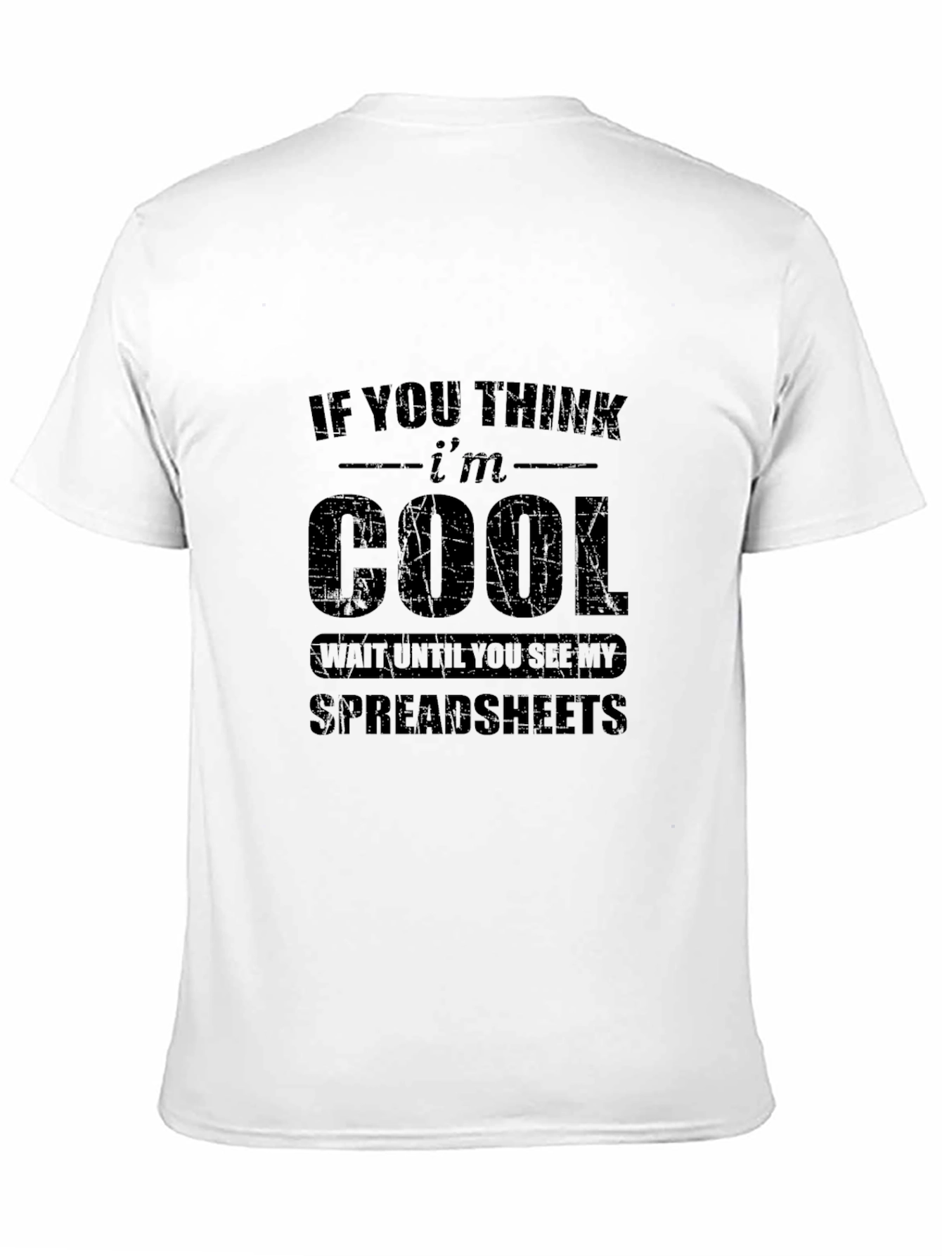 Cool Spreadsheet T-Shirt - Funny Data Analyst Tee