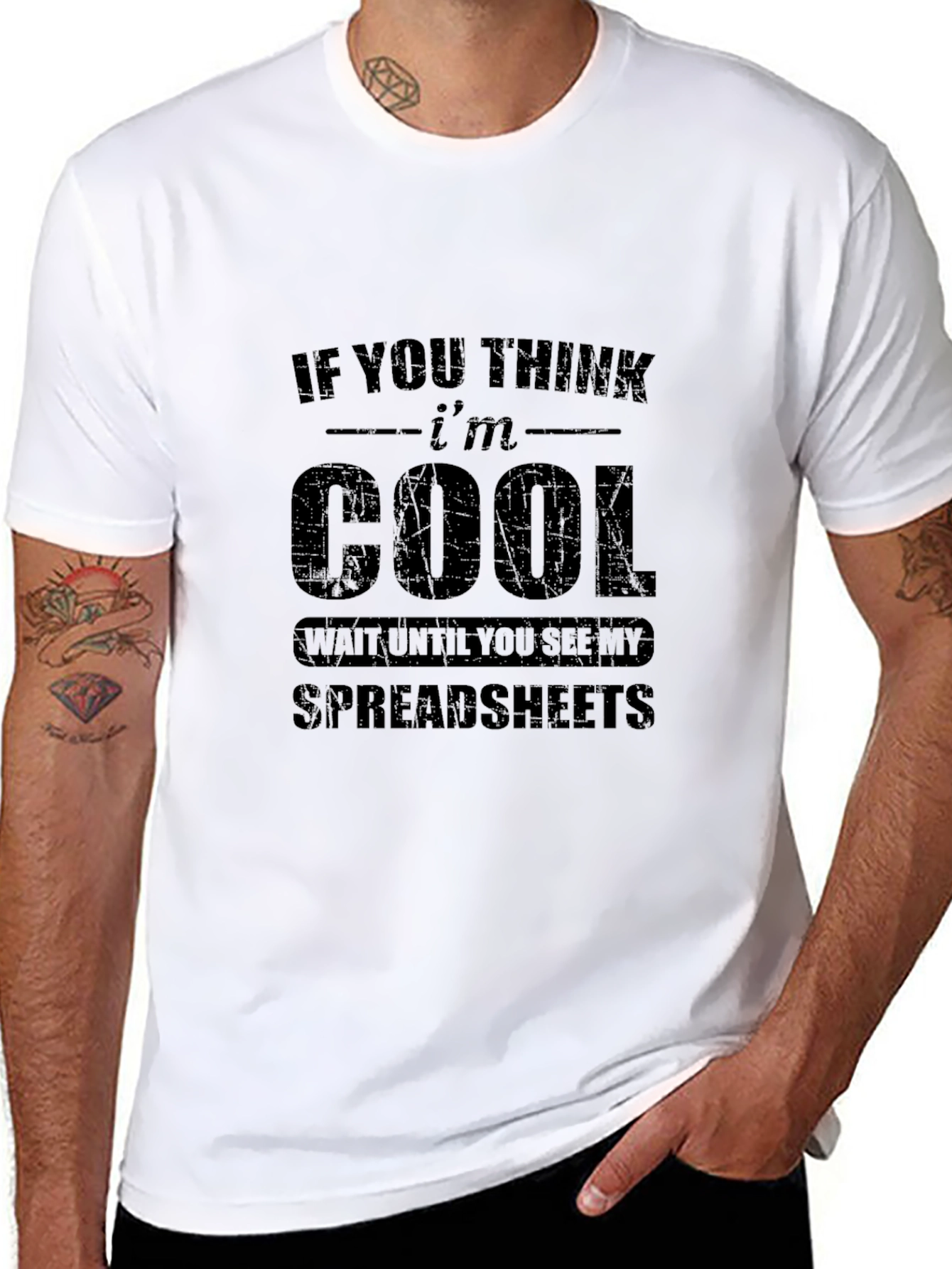 Cool Spreadsheet T-Shirt - Funny Data Analyst Tee